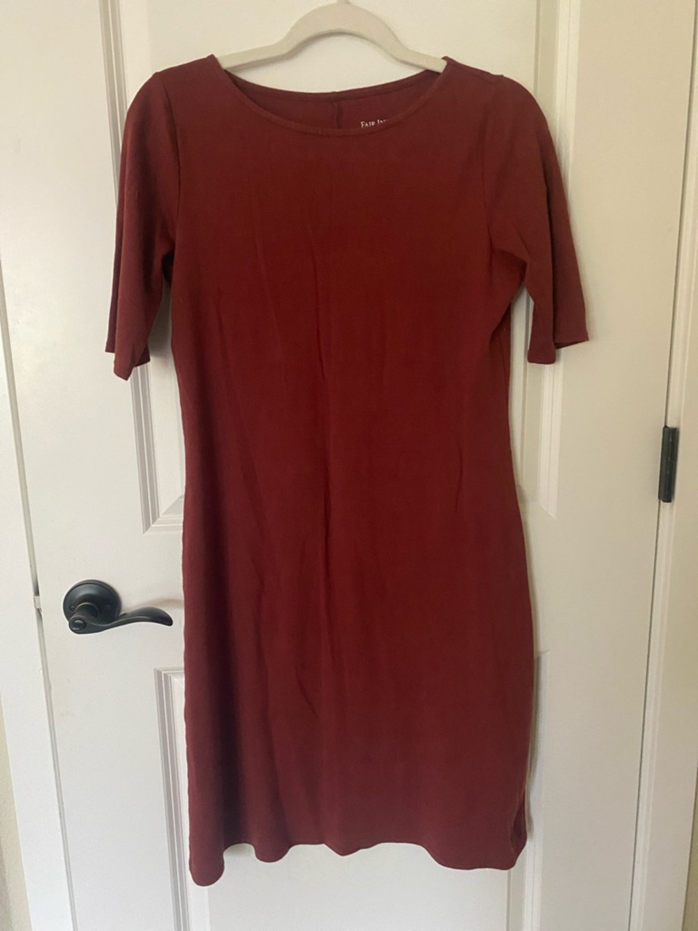 Fair Indigo Women's Midi Tee Dress